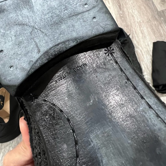 Dolce and Gabbana Black Oxford Dress Shoes Size 41.5 - Picture 7 of 8